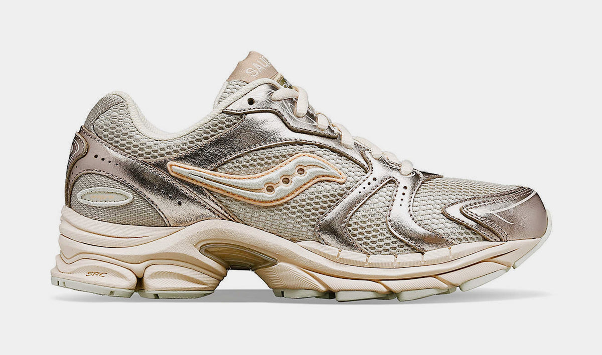 Exclusive Progrid Triumph 4 Premium Womens Running Shoes (Champagne) — 5 — Front View