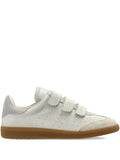 ISABEL MARANT Scallop-Trim Strap — Beige — Size US M 3.5 - US W 5 — Front View
