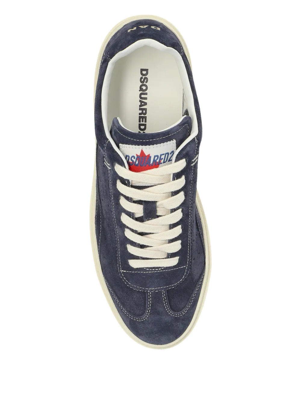 DSQUARED2 Suede Lace-Up — Blue — Size US M 3.5 - US W 5 — Detail View