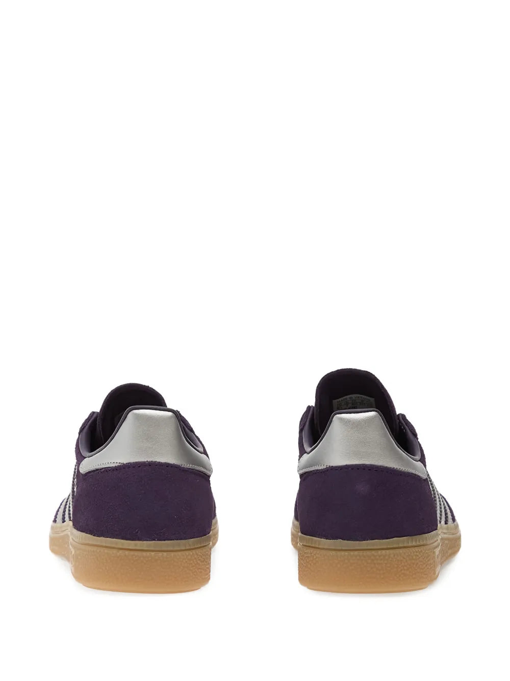 adidas Handball Spezial Stripes — Purple — Size US M 3.5 - US W 5 — Back View