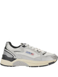 Autry Hyperway Logo-Patch — White — Size US M 3.5 - US W 5 — Front View
