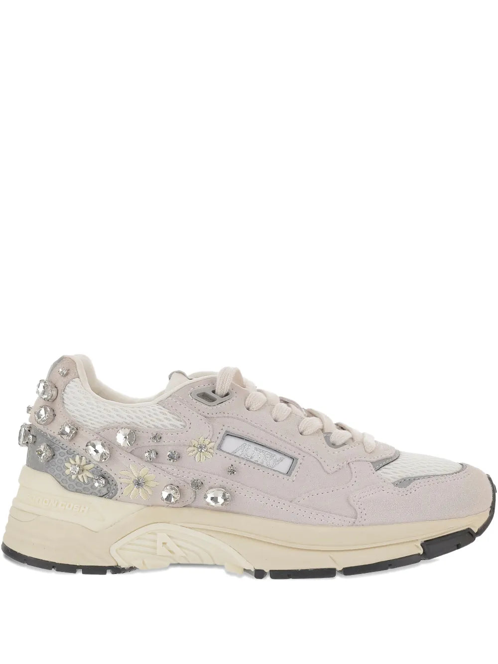 Autry Hyperway Embellished — White — Size US M 3.5 - US W 5 — Front View