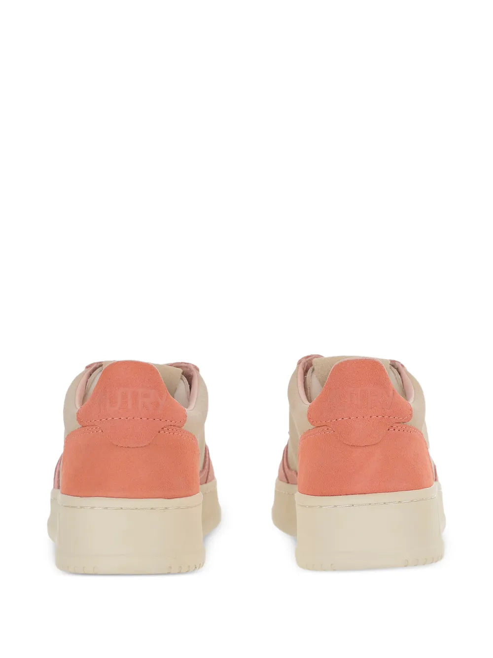 Autry Medalist Low Tri-Colour — Beige — Size US M 3.5 - US W 5 — Back View