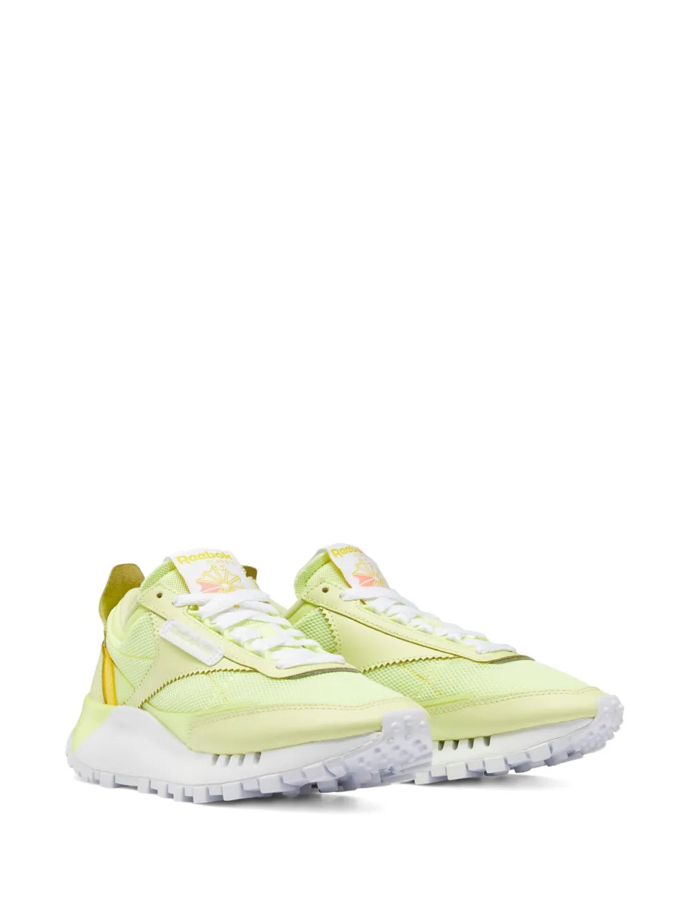 Reebok Legacy  Leather — Green — Size US M 3.5 - US W 5 — Side View