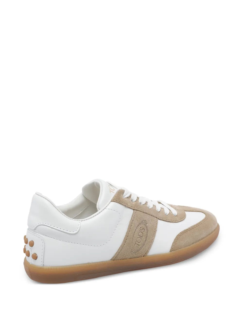 Tod's Tabs Logo-Detail — White — Size US M 3.5 - US W 5 — Back View