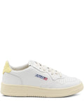 Autry Medalist Leather — White — Size US M 3.5 - US W 5 — Front View