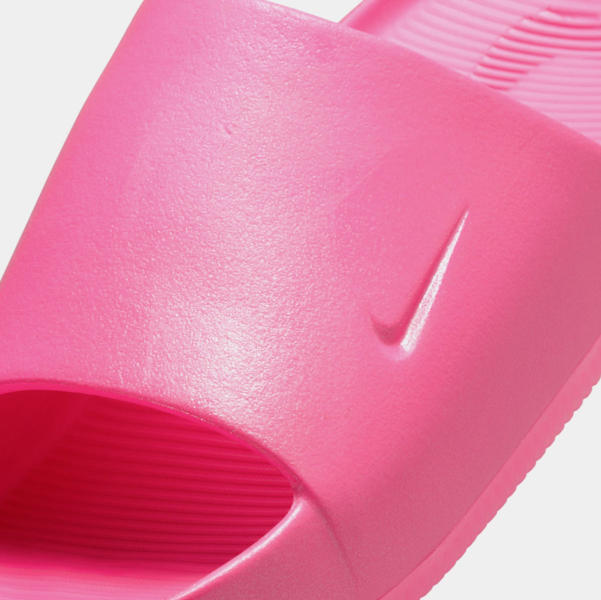 Exclusive Calm Slide Womens Sandals (Hot Pink) — 5 — Side View