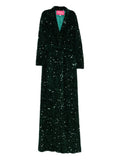 Miau By Clara Rotescu Amal Gown — Green — Size XS — Front View