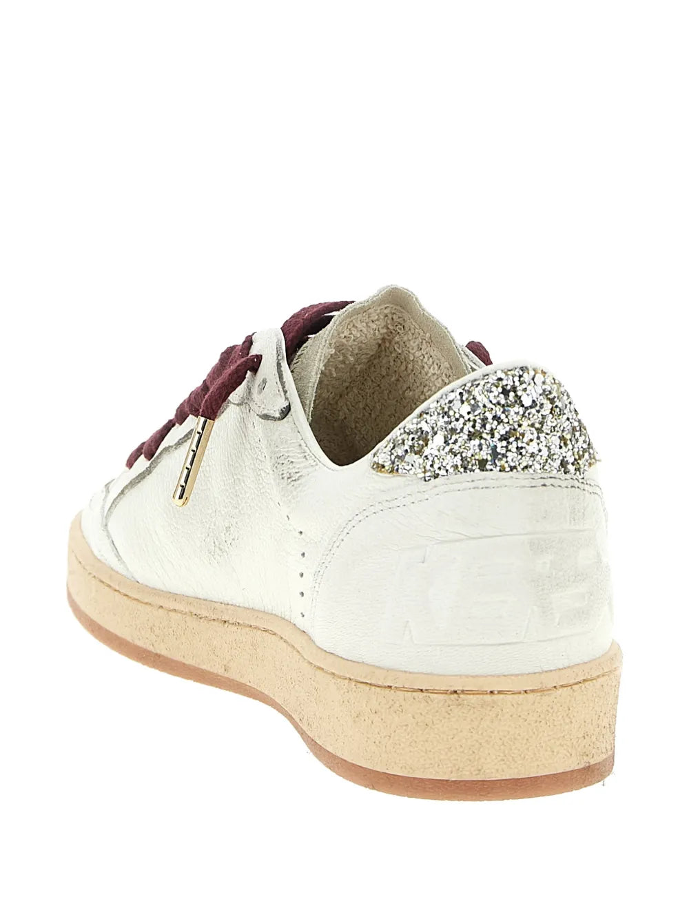 Golden Goose Star-Patch Leather — White — Size US M 3.5 - US W 5 — Detail View