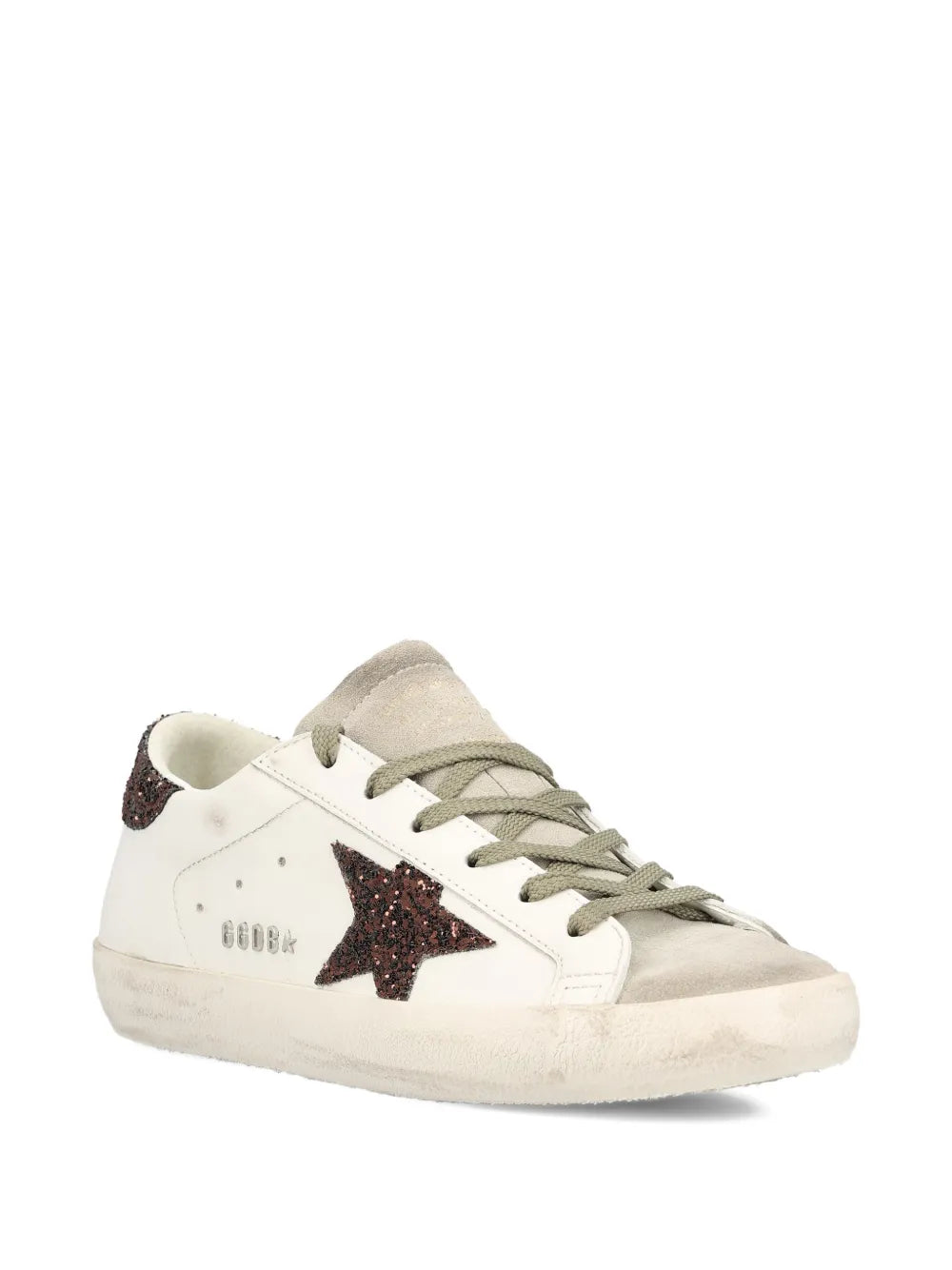 Golden Goose Star-Appliqu ow-Top — White — Size US M 3.5 - US W 5 — Side View