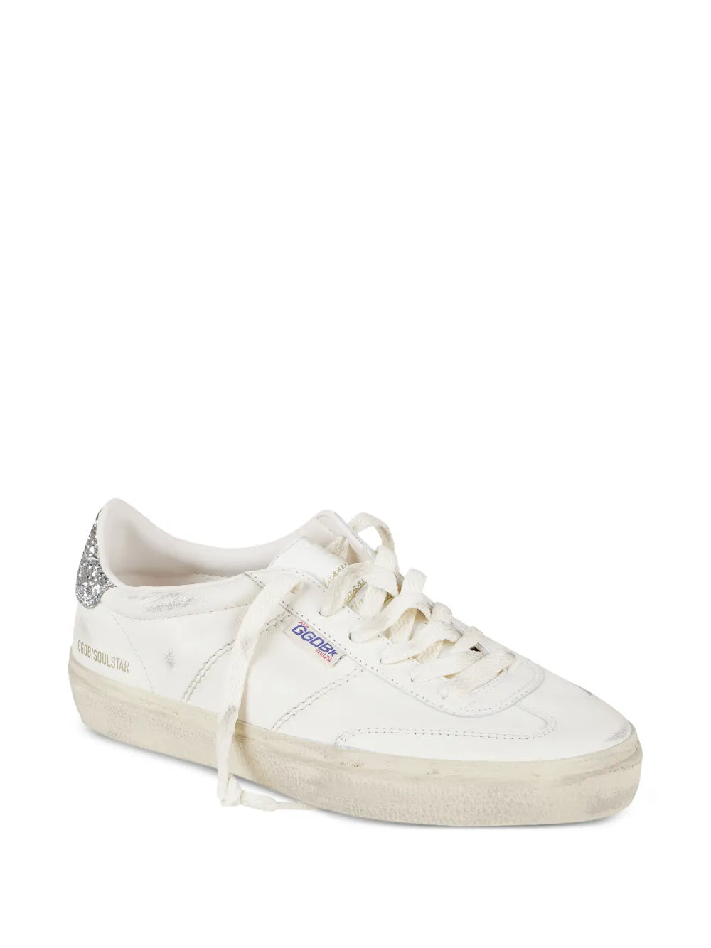 Golden Goose Glitter — White — Size US M 3.5 - US W 5 — Side View