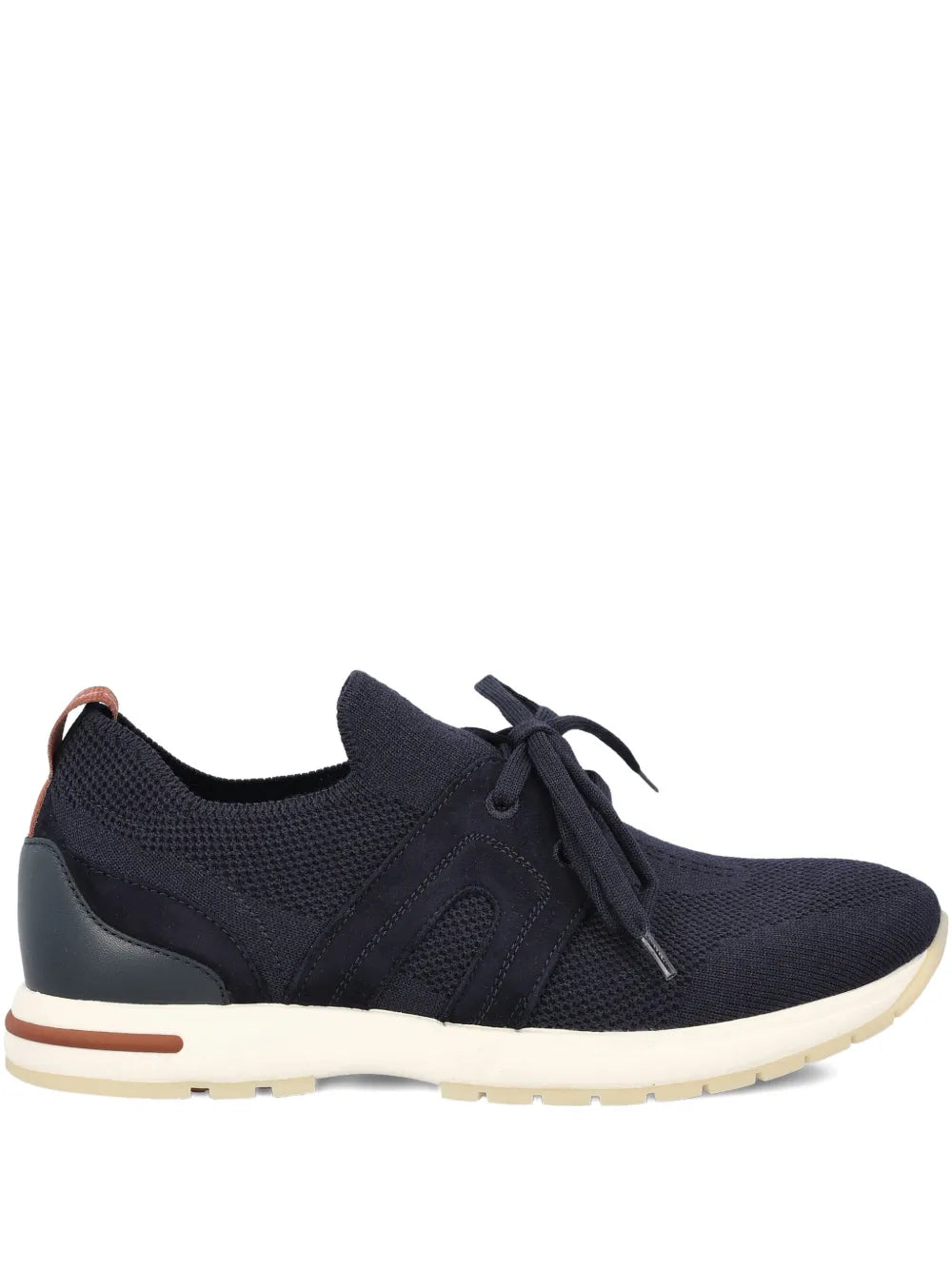 Loro Piana 360 Lp Flexy Walk Lace-Up — Blue — Size US M 3.5 - US W 5 — Front View
