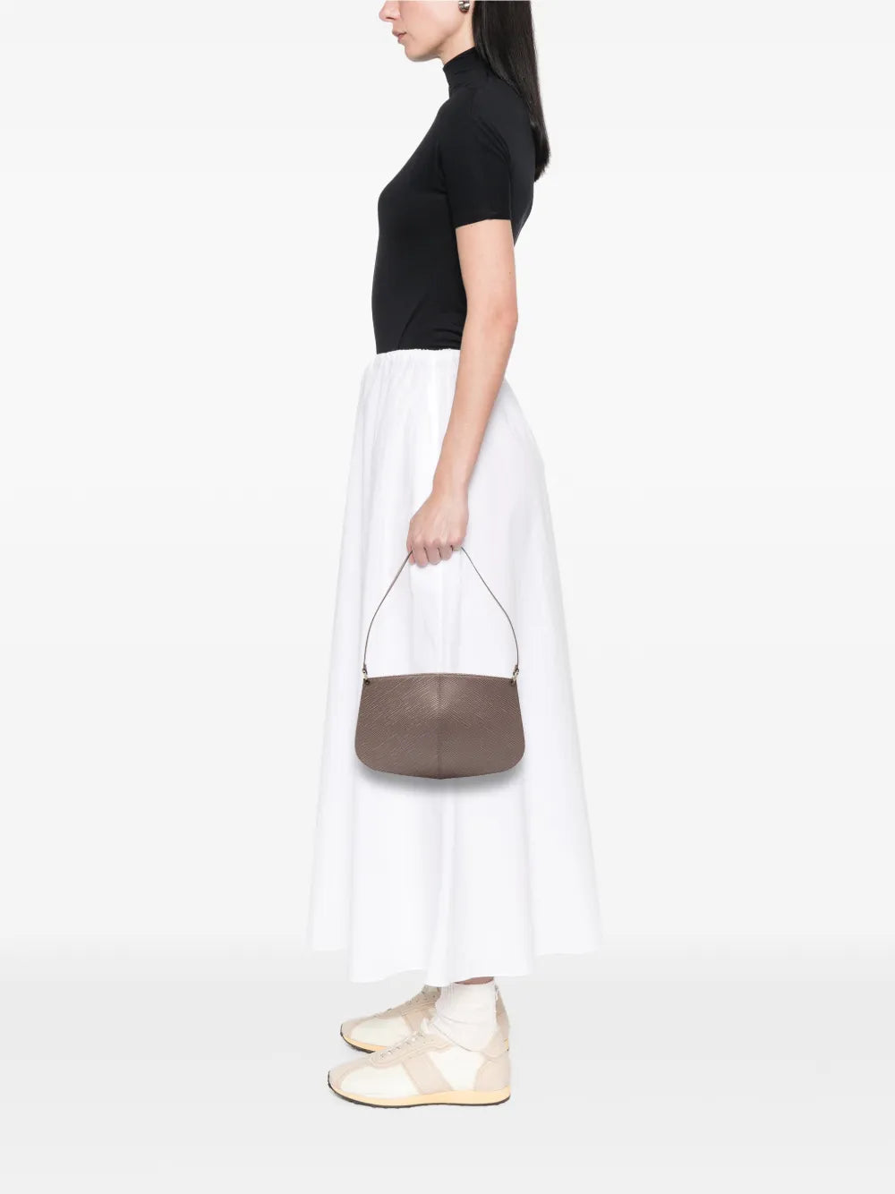 Louis Vuitton Pre Owned 2000 Epi Demi Lune Pochette Shoulder Bag — Same as shown — Size One Size — Side View