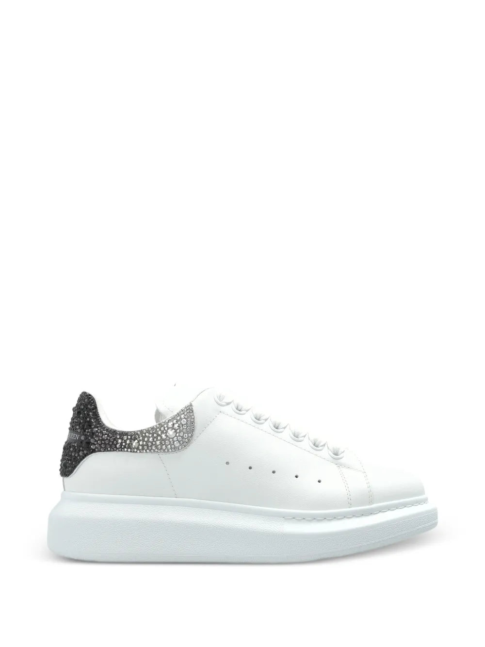 Alexander McQueen Embellished — White — Size US M 3.5 - US W 5 — Front View