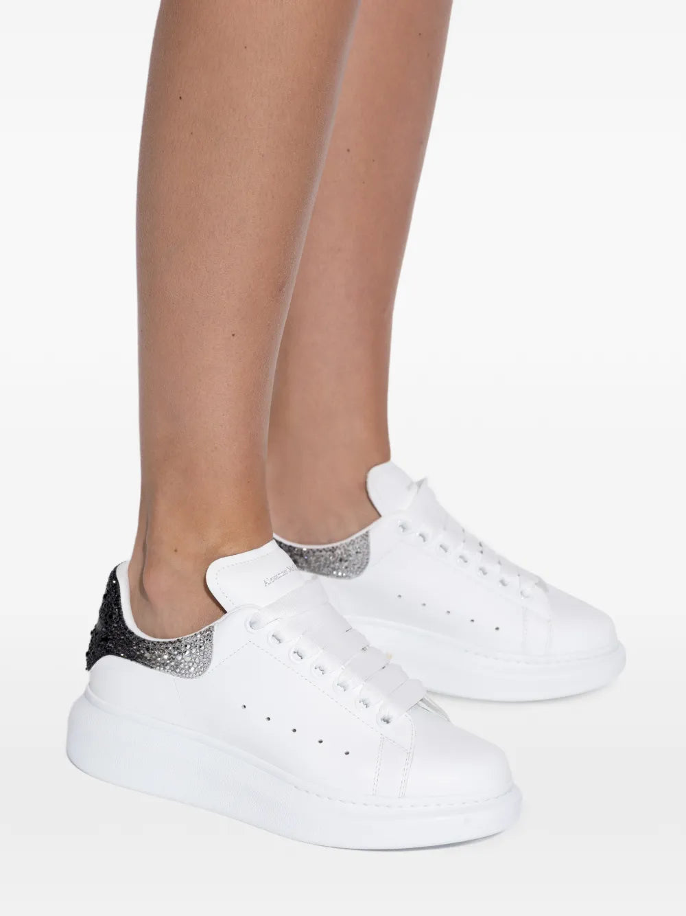 Alexander McQueen Embellished — White — Size US M 3.5 - US W 5 — Detail View
