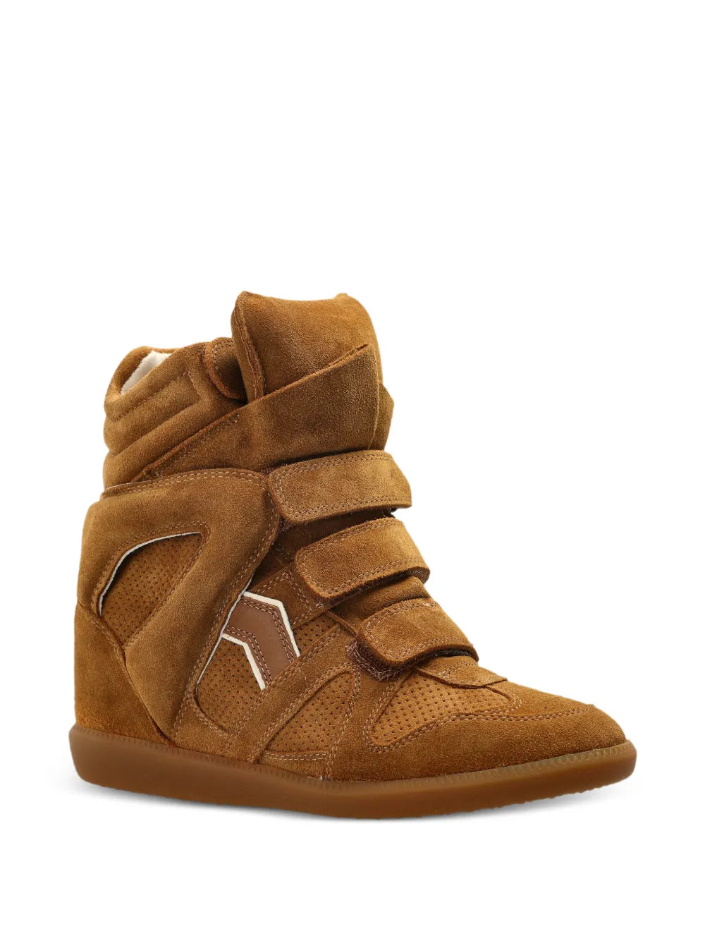 ISABEL MARANT Bekett Touch-Strap — Brown — Size US M 3.5 - US W 5 — Side View