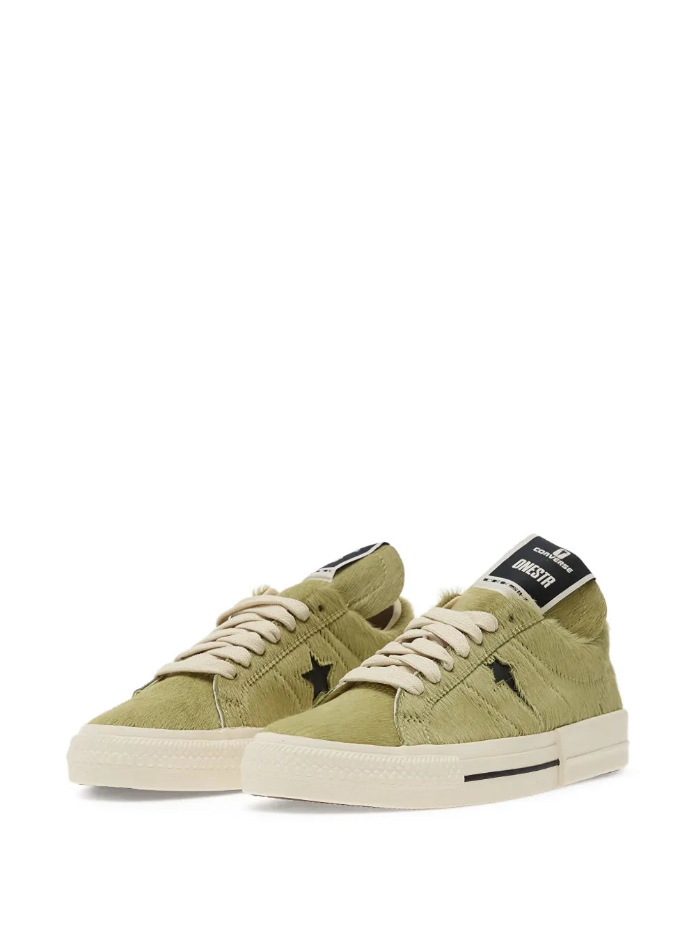 Rick Owens DRKSHDW X Converse Star-Patch — Green — Size US M 3.5 - US W 5 — Side View
