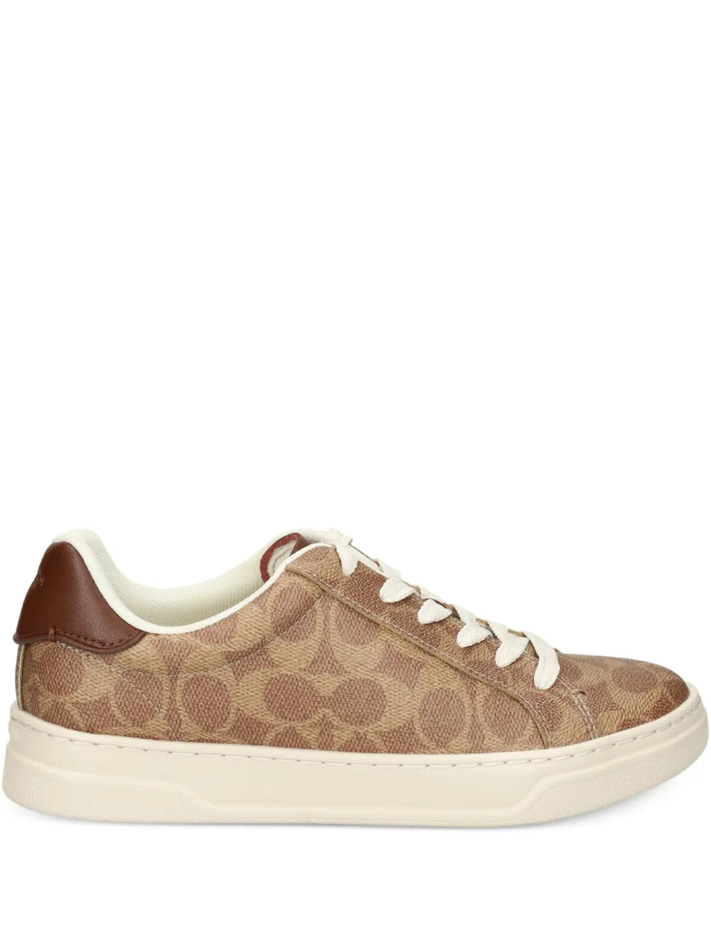 Coach High Line Monogram — Beige — Size US M 3.5 - US W 5 — Front View