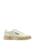 Autry Sup Vint Lace-Up — Beige — Size US M 3.5 - US W 5 — Front View