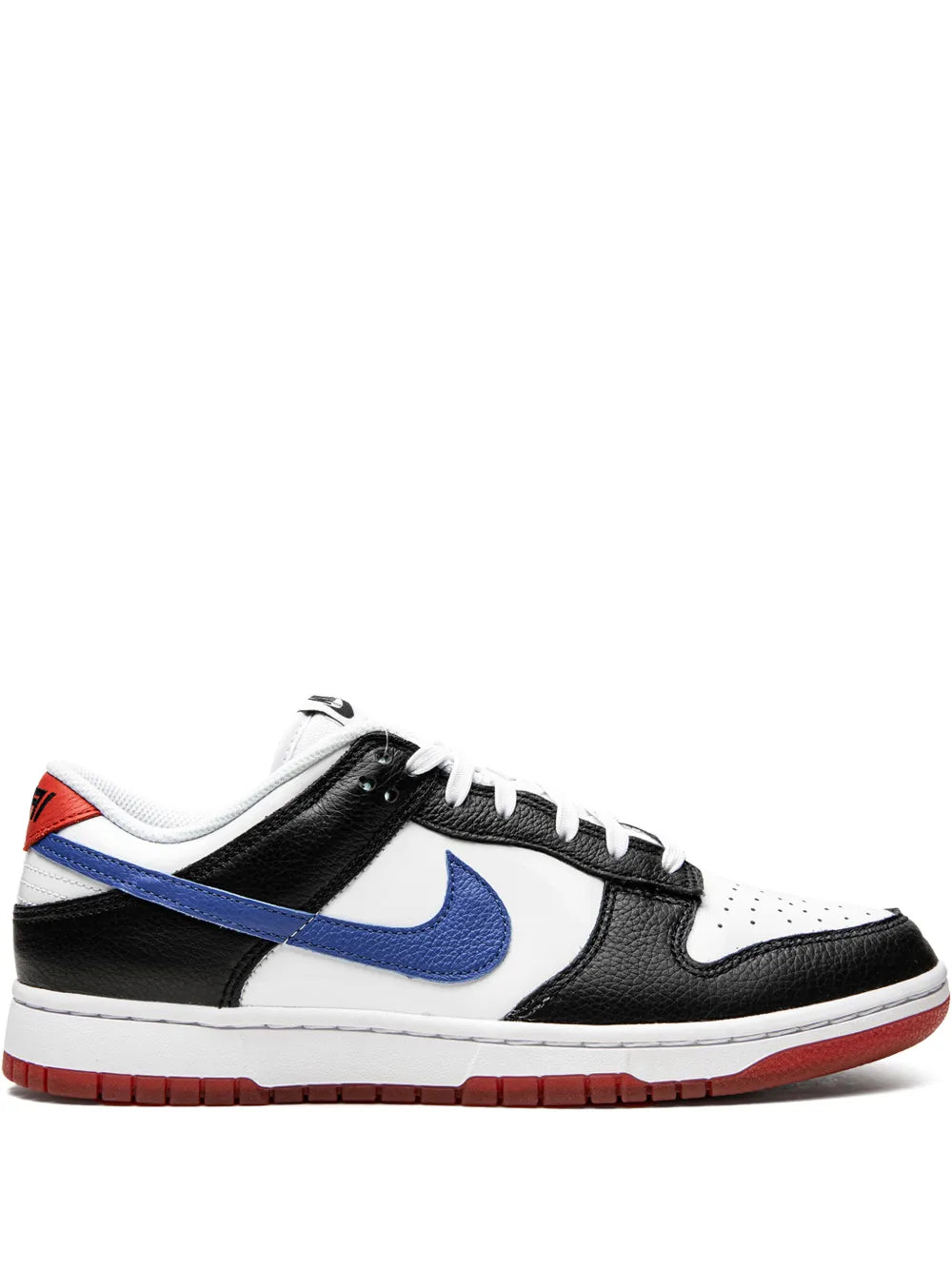 Nike Swoosh Dunk Low-Top — Black — Size US M 3.5 - US W 5 — Front View