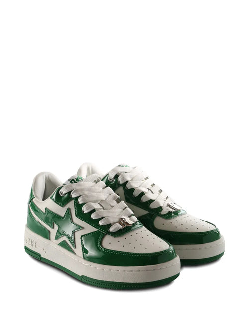 A BATHING APE  Star Motif — White — Size US M 3.5 - US W 5 — Side View