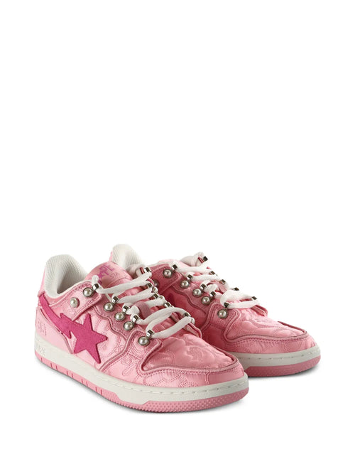 A BATHING APE  Star Embellished — Pink — Size US M 3.5 - US W 5 — Side View