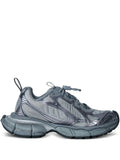Balenciaga Mesh Panel Sculpted Sole Trainers — Grey — Size US M 3.5 - US W 5 — Front View