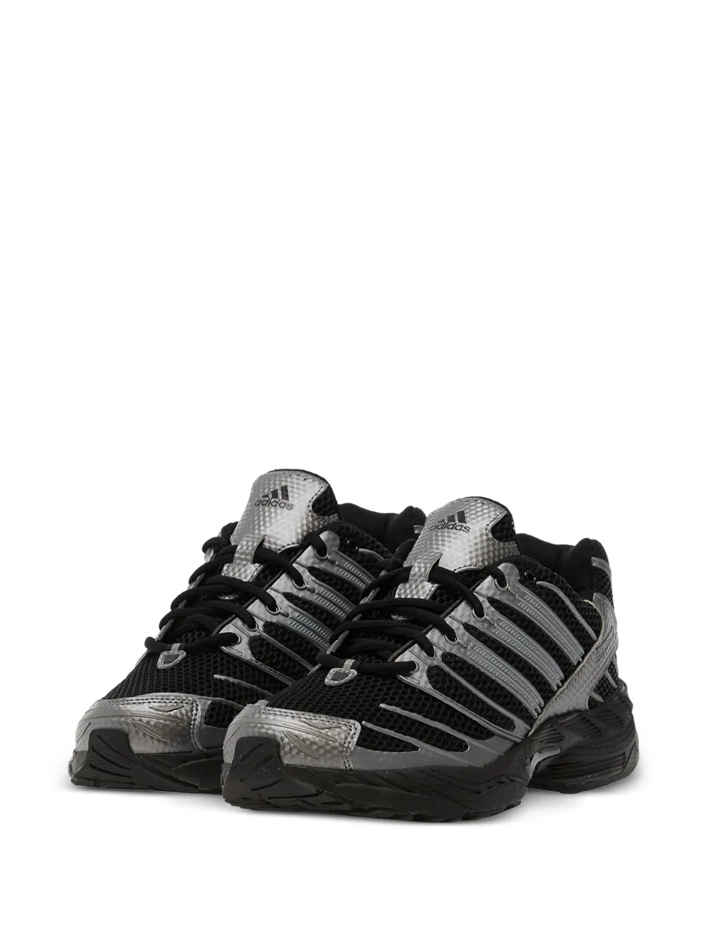 adidas Adistar Control 3 Panelled Sneakers — Black / Grey — Size US M 4.5 - US W 6 — Side View
