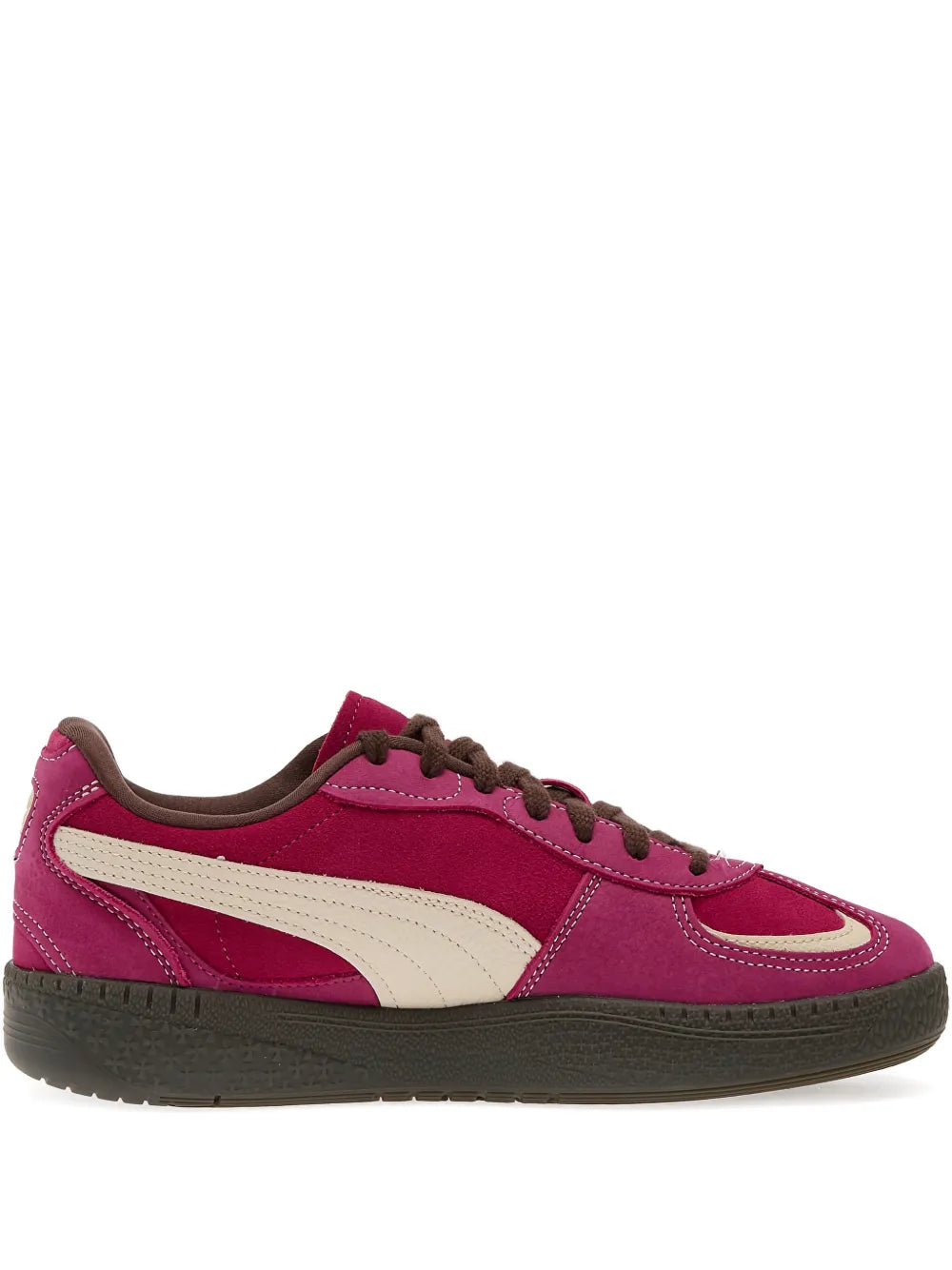 PUMA Palermo Lace-Up Fastening — Pink — Size US M 3.5 - US W 5 — Front View