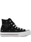Converse Chuck Taylor All Star Studded — Black — Size US M 3.5 - US W 5 — Front View