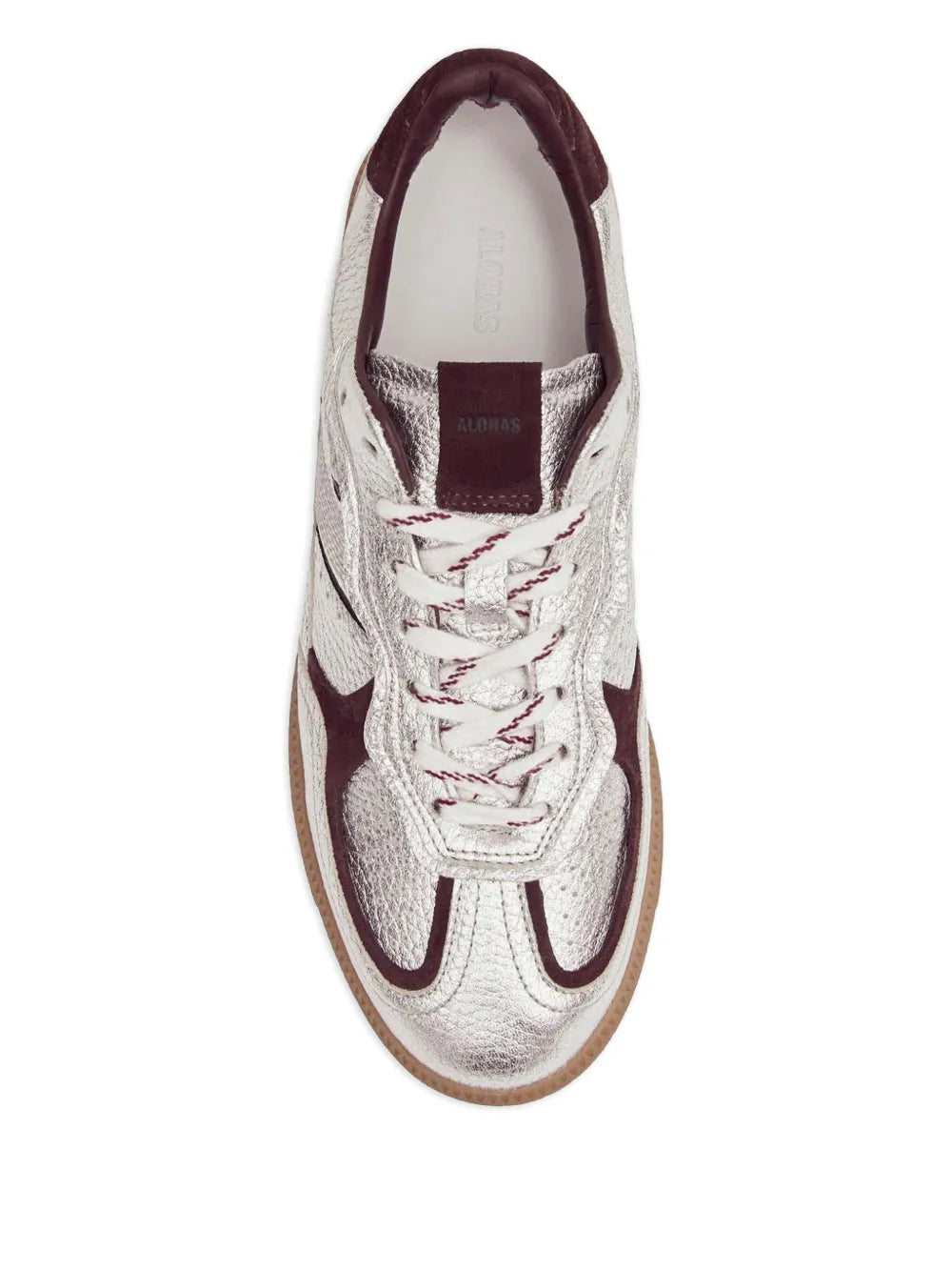 ALOHAS Lace-Up Low-Top — Grey — Size US M 3.5 - US W 5 — Back View