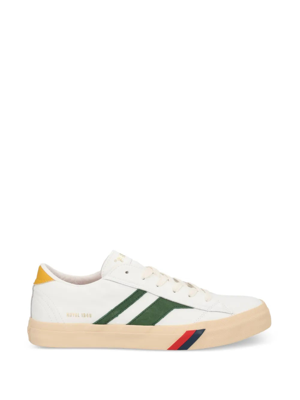 Pro-Keds Leather Panelled — White — Size US M 3.5 - US W 5 — Front View