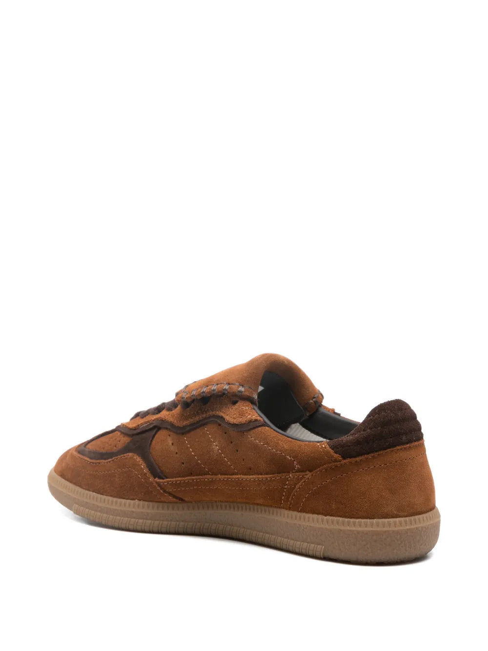 ALOHAS Perforated Lace-Up — Brown — Size US M 3.5 - US W 5 — Back View