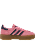 adidas Handball Spezial Bold Three-Stripes Platform — Pink — Size US M 3.5 - US W 5 — Front View