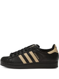 adidas Superstar Ii Stripe — Black — Size US M 3.5 - US W 5 — Front View