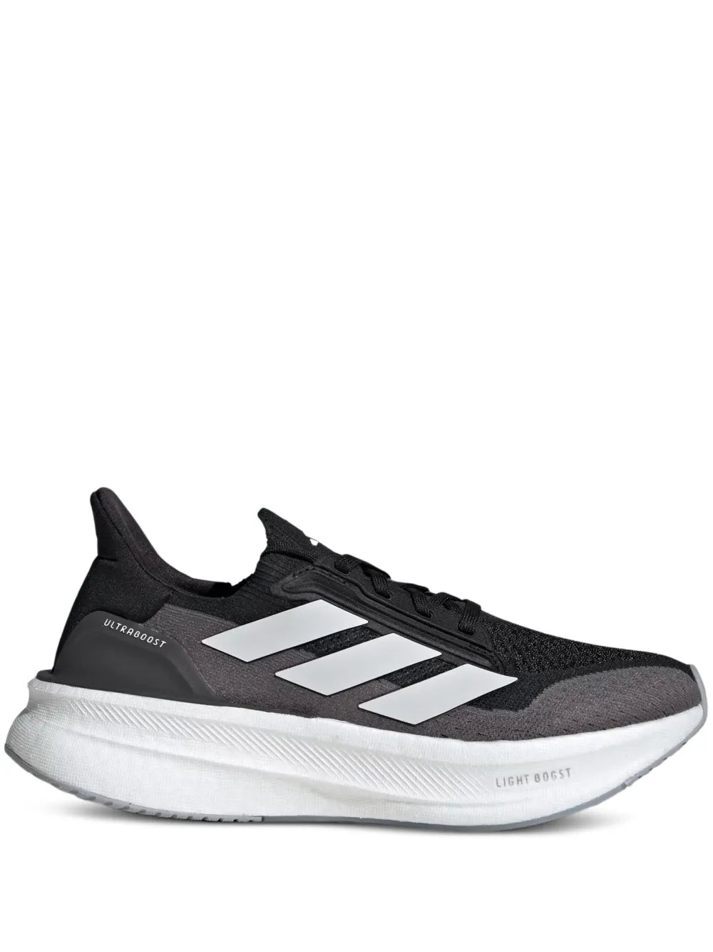 adidas Ultraboost 5X Stripes Trainers — Black — Size US M 3.5 - US W 5 — Front View