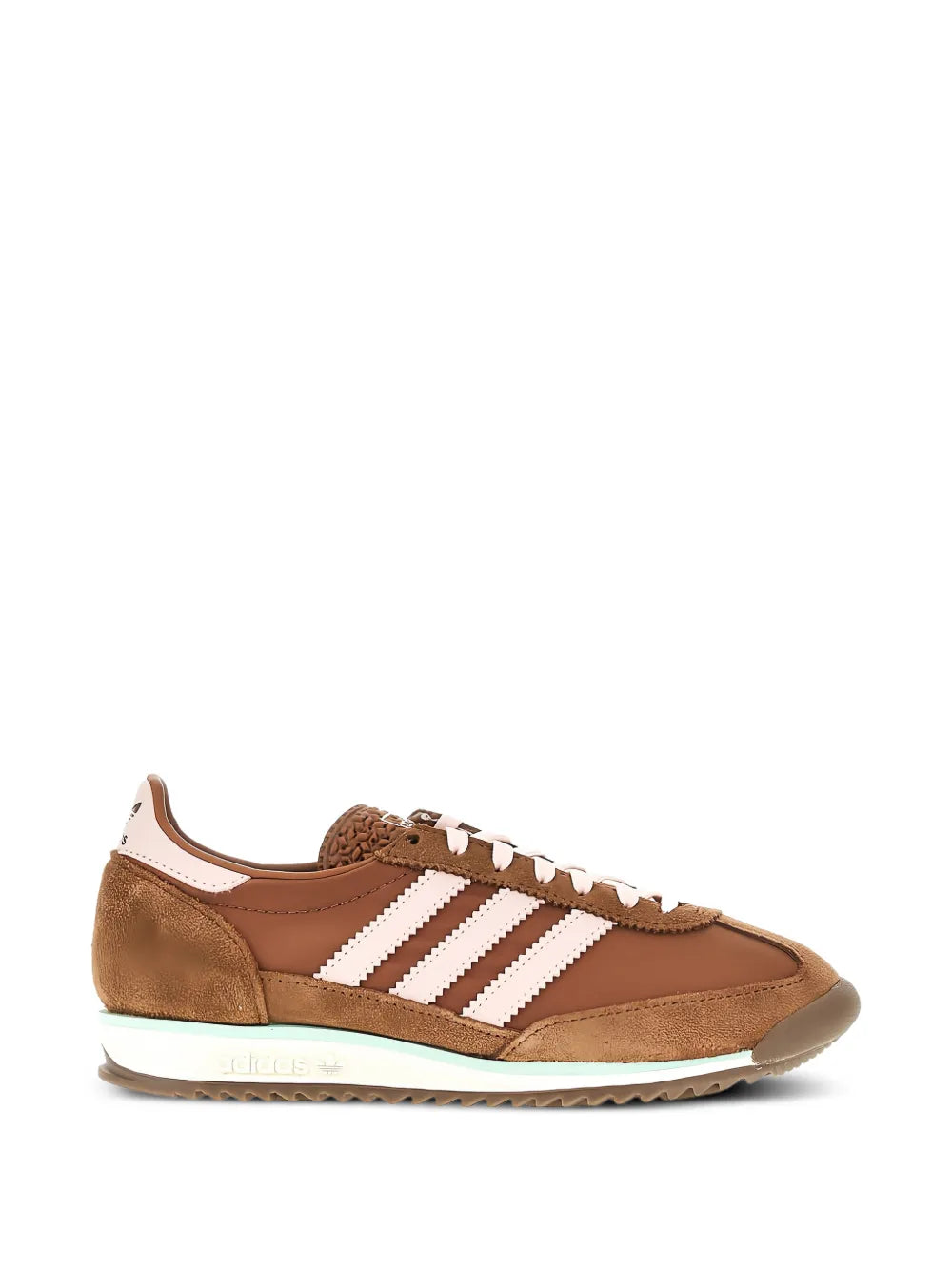 adidas Sl 72 Og Lace-Up Fastening — Brown — Size US M 3.5 - US W 5 — Front View