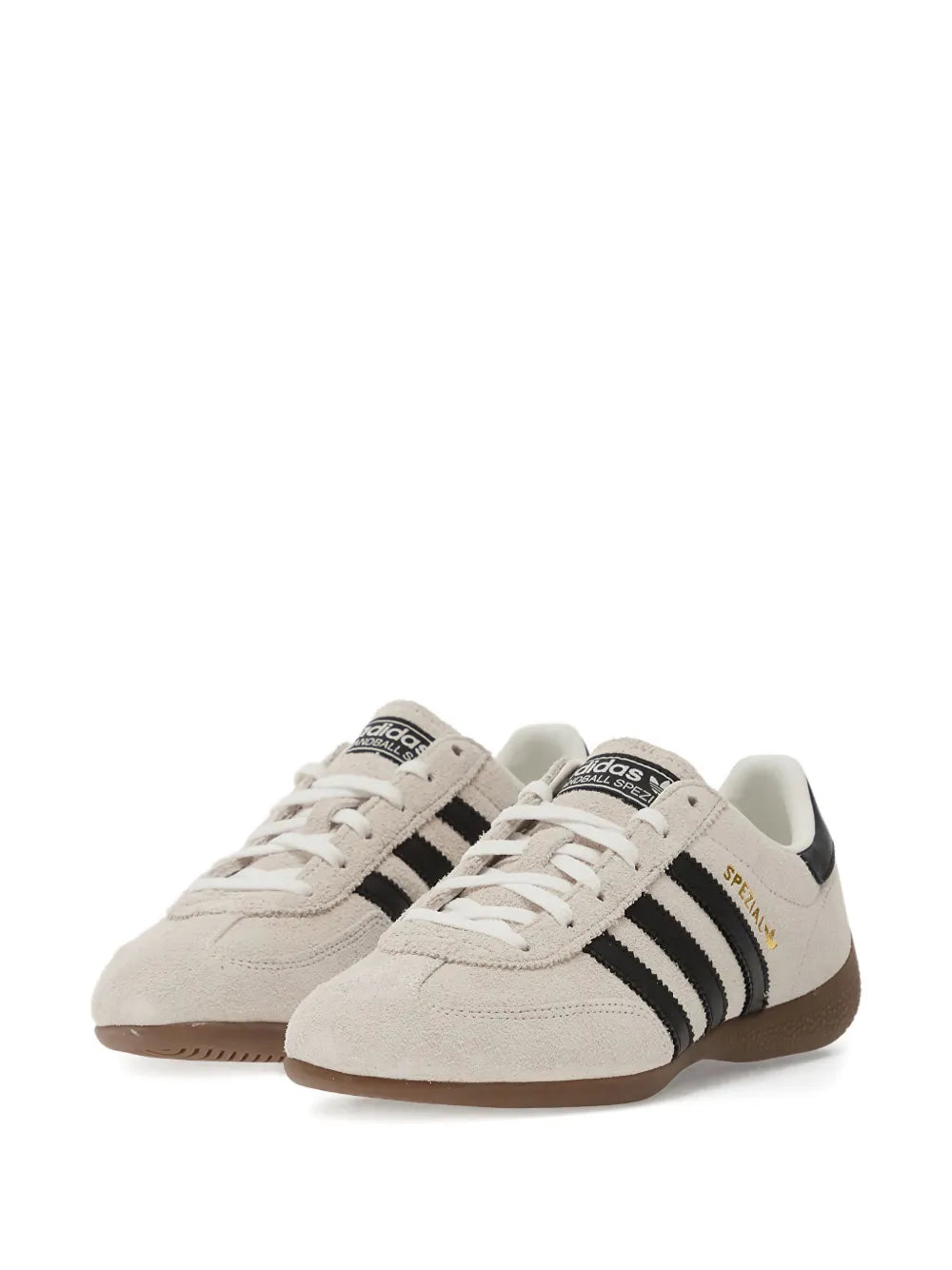 adidas Handball Spezial Lo Pro — Beige — Size US M 3.5 - US W 5 — Side View