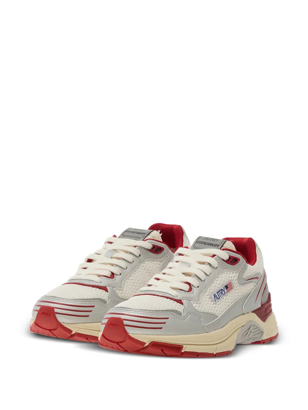 Autry Hyperway Low-Top — White — Size US M 3.5 - US W 5 — Side View