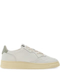 Autry Medalist Low Leather — White — Size US M 3.5 - US W 5 — Front View