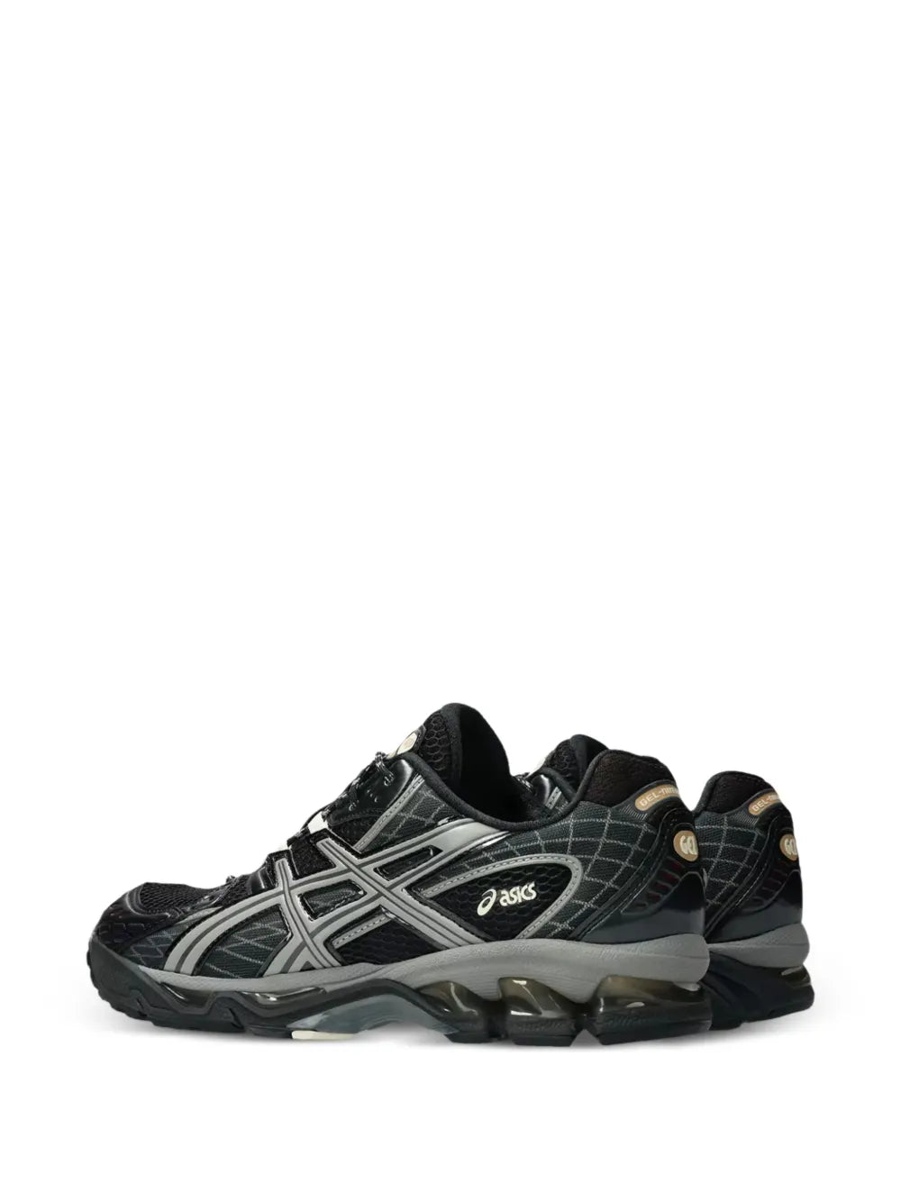 ASICS Gel-Nimbus 10.1 — Black — Size US M 3.5 - US W 5 — Back View