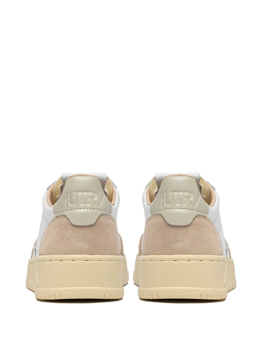 Autry Medalist Low-Top — White — Size US M 3.5 - US W 5 — Back View