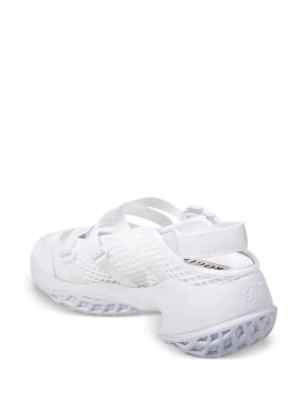 Roger Vivier Viv' Run — White — Size US M 3.5 - US W 5 — Back View