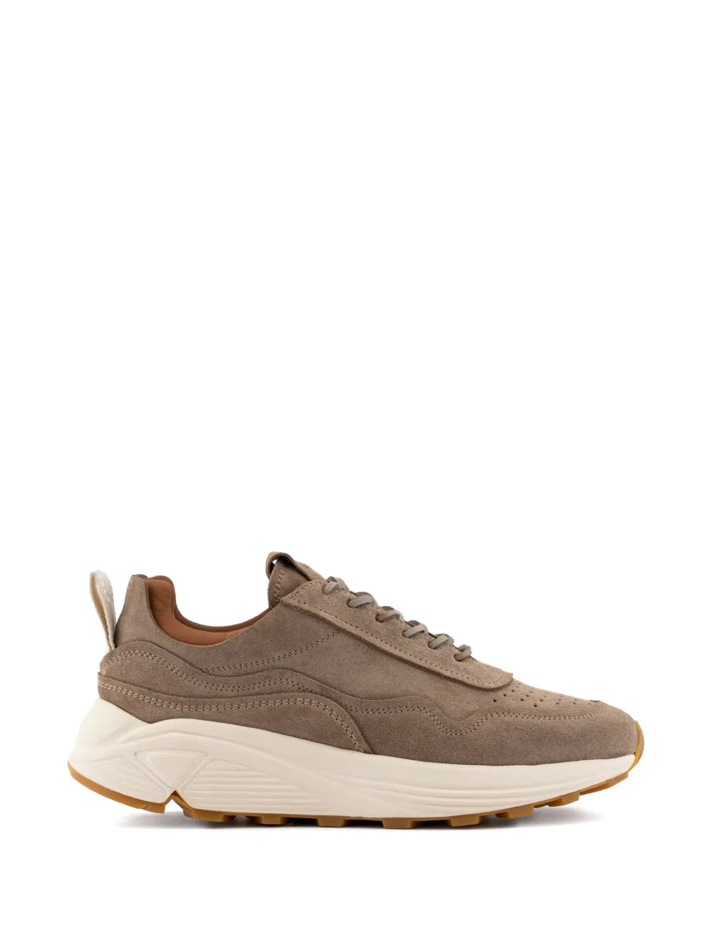 Buttero Round-Toe Perforated — Brown — Size US M 3.5 - US W 5 — Front View