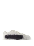 Y-3 Nizzastar Lo Shell-Toe Brushstroke-Print — White — Size US M 3.5 - US W 5 — Front View