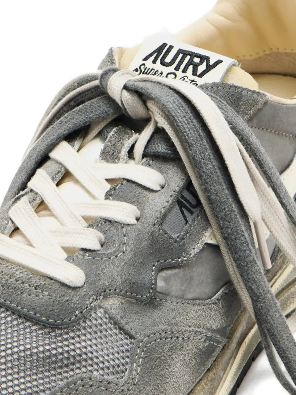 Autry Reelwind Lace-Up — Grey — Size US M 3.5 - US W 5 — Top View