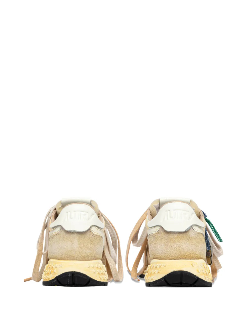 Autry Charm Detail — Beige — Size US M 3.5 - US W 5 — Back View