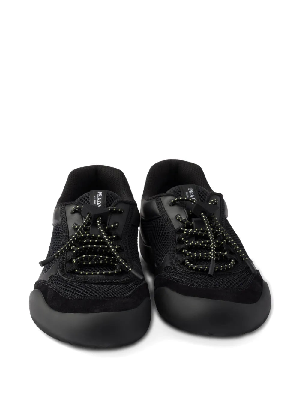 Prada Speedrock Mesh Panelled — Black — Size US M 3.5 - US W 5 — Top View