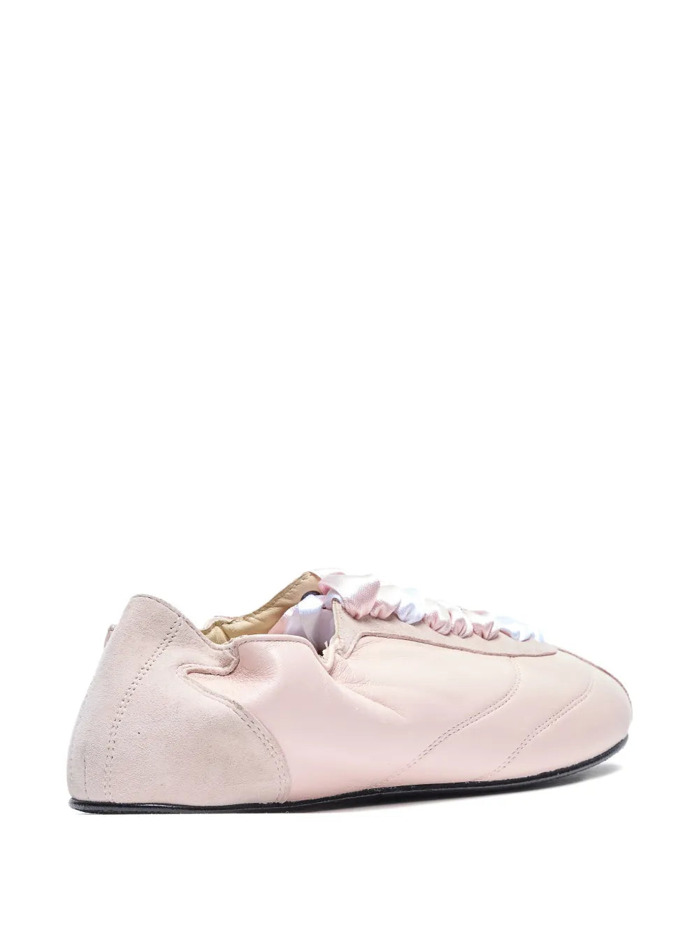 Repetto Panelled Silk — Pink — Size US M 3.5 - US W 5 — Back View