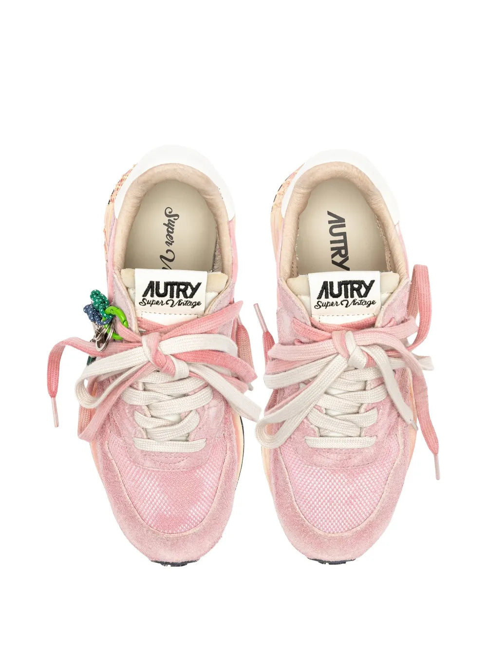 Autry Charm-Detail — Pink — Size US M 3.5 - US W 5 — Top View